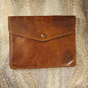 Patricia Nash Italian Leather Clutch Bag